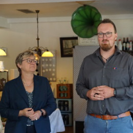 Frauke Heiligenstadt und Mario Teuber